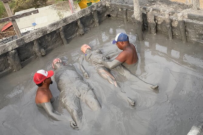 Cartagena Mud Volcano Tour — VIP Exclusive Crowd-Free Access! - The rinse-off phase: lagoon wash, getting mud out of everything, and what to expect