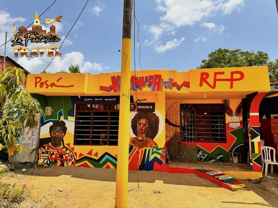 Cartagena: Palenque Tour and Road to Emancipation - Kombilesa mi house and the bridge from ancestors to today