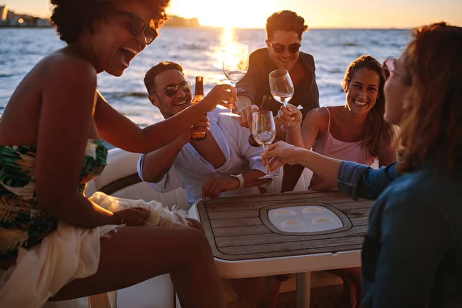 Cartagena: Party Boat to Cholon Beach with 2 Drinks & Lunch - Cholón Rumba Energy, Without the Yacht Price