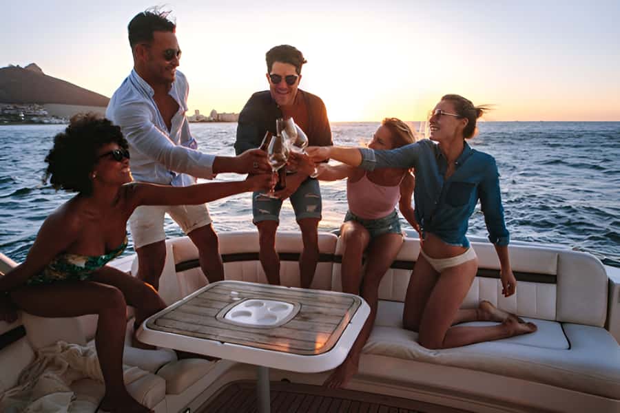 Cartagena: Party Boat to Cholon Beach with 2 Drinks & Lunch - How the Day Runs: Early Pickup, Clock Tower Meeting, 4:00 pm Finish