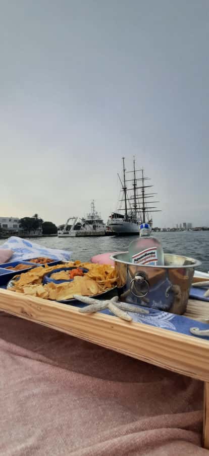 Cartagena: Private Sunset and Night Boat Tour - The Areca By PalMar boat setup: comfort without fuss