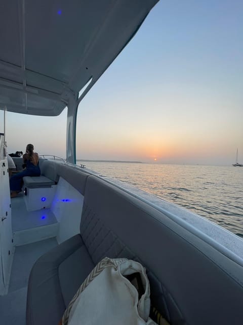 Cartagena: Private Sunset and Night Boat Tour - Music and mood: Bluetooth sound system works well for groups
