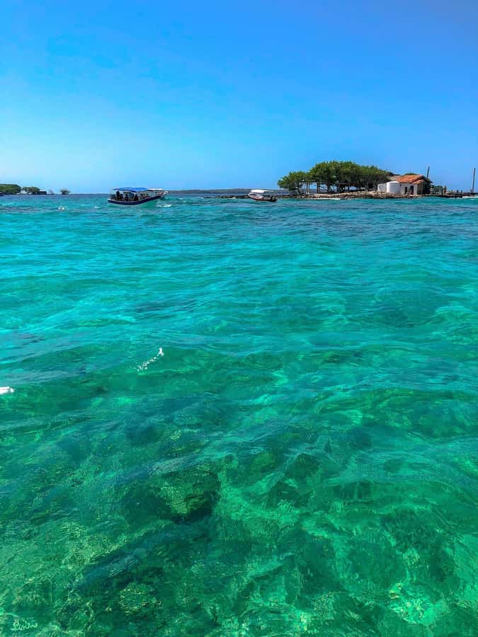 Cartagena: Rosario Islands, Playa Blanca, Baru - Playa Blanca on Barú: included lunch, long-ish beach time, and stairs