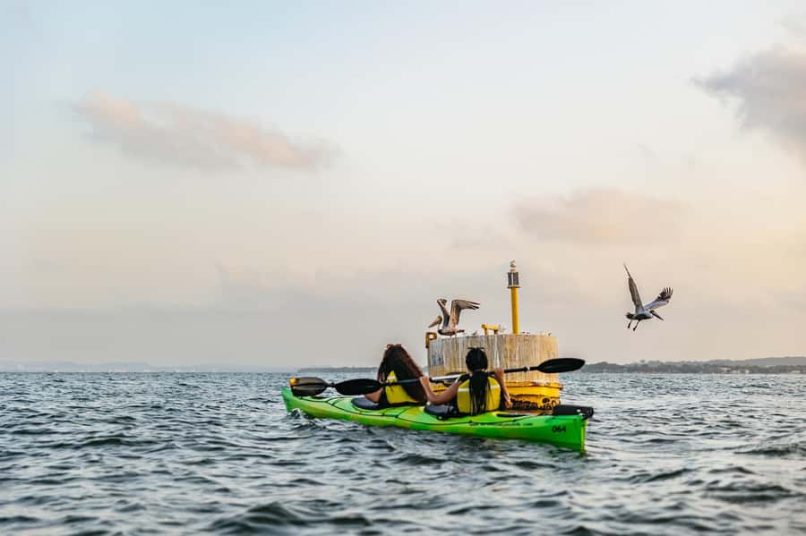 Cartagena: Sunset Sea Kayaking Tour - The easy 2 km paddle: how beginner control feels in real life