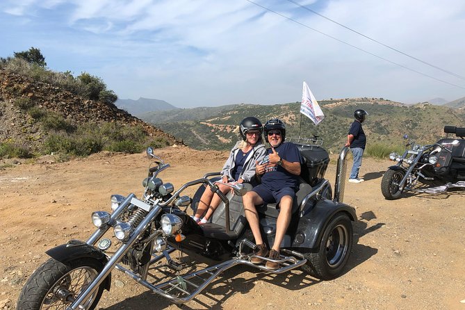 Luxury Rewaco Trike "The Fun In The Sun Tour" - (3 hours, Min of 2 Passengers) - The countryside loop: mountains, villages, farmland, and sea views