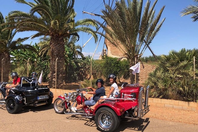 Luxury Rewaco Trike "The Fun In The Sun Tour" - (3 hours, Min of 2 Passengers) - Wind, weather, and what to pack for an open-air ride