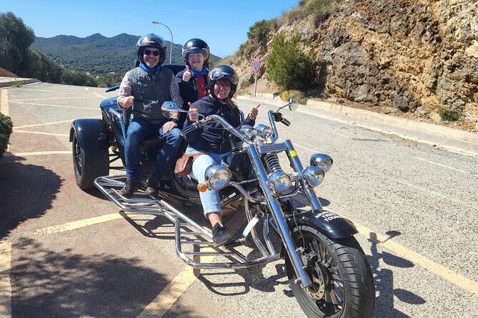 Luxury Rewaco Trike "The Rock Out Rocker Tour" - (4 hours, Min 2 Passengers) - Helmets, snoods, and comfort: small gear details that make a difference
