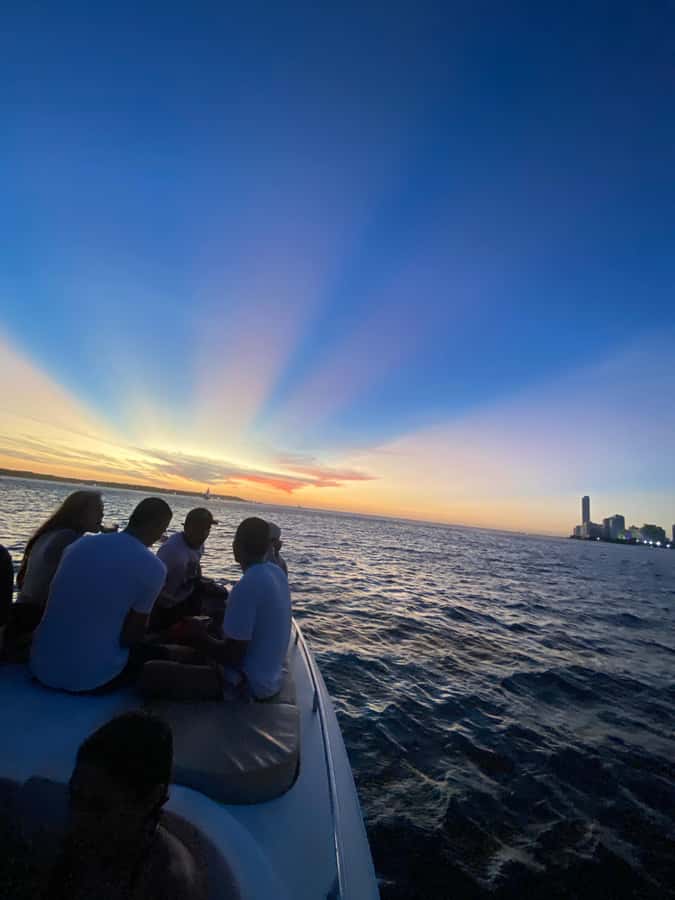 Nightlife: sunset boat party + tour of the old town - From Pegasos Pier to the 2-Hour Sunset Cruise