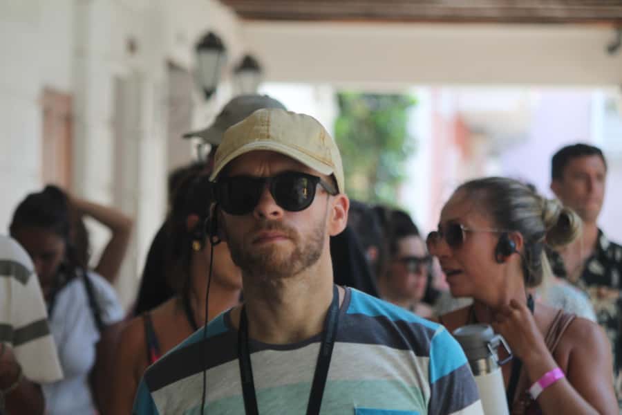 Shared Old Cartagena & Getsemani Tour with Wireless System - Santuario de San Pedro Claver: religion in the middle of daily life