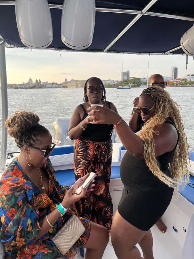 Sunset Party open bar on the bay while sharing with locals - Price and value: why $42 can make sense here